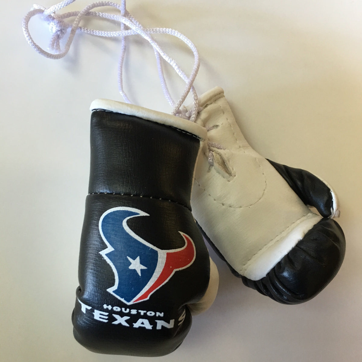 Blue Texans Mini Boxing Gloves