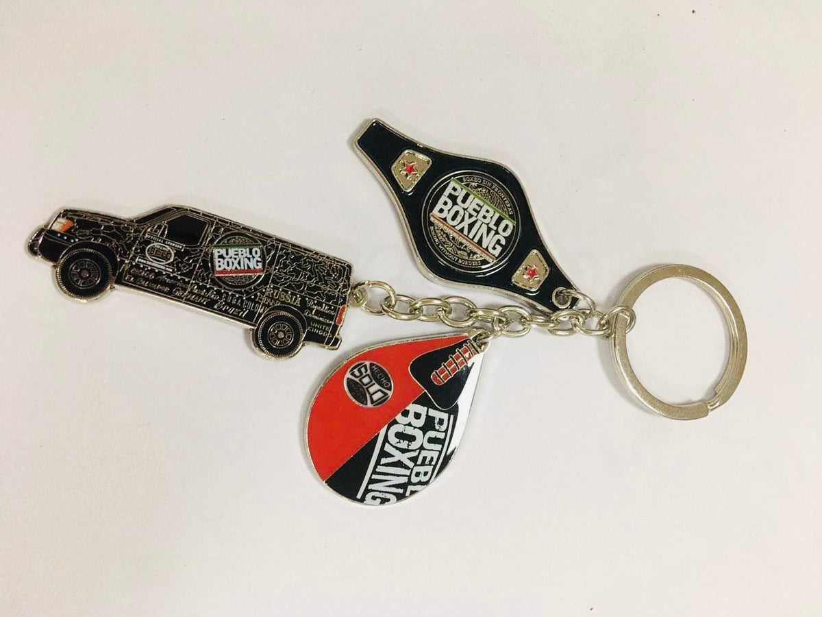 Pueblo Boxing Metal KeyChain – Solo Boxing