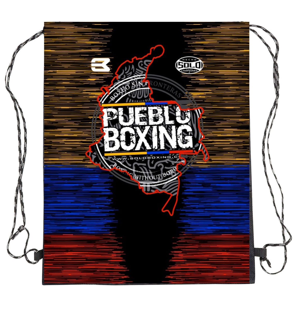 Pueblo Boxing Original Black Backpack – Solo Boxing