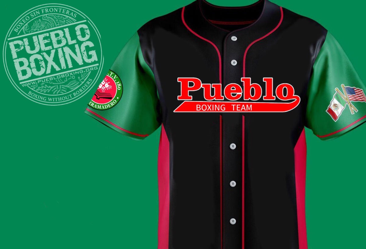 Pueblo Boxing Baseball Jersey – Solo Boxing