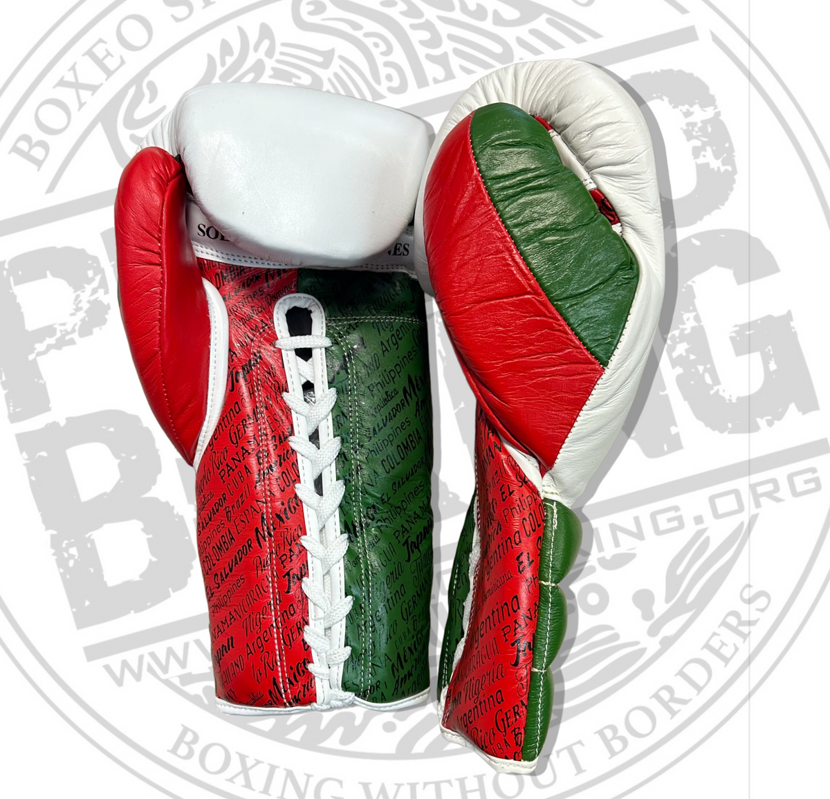 Pueblo Boxing Mexico Pro Sparring Gloves – Solo Boxing